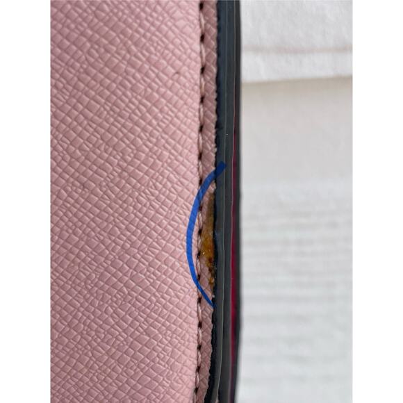 London Fog pink and red crossbody wallet  Mother's Day Valentines - Picture 8 of 10